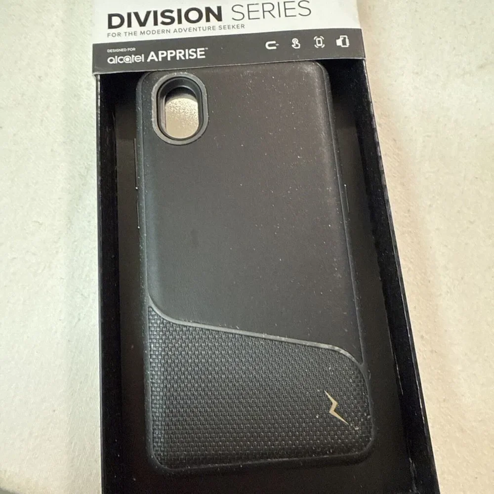 Alcatel Apprise ZIZO Case Division Series‎ Cover Black Brand New